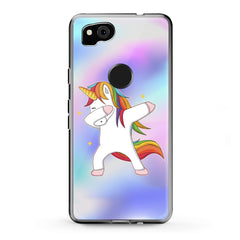 Lex Altern TPU Silicone Google Pixel Case Rainbow Unicorn