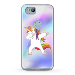 Lex Altern TPU Silicone Google Pixel Case Rainbow Unicorn