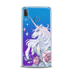 Lex Altern TPU Silicone Lenovo Case Floral Unicorn