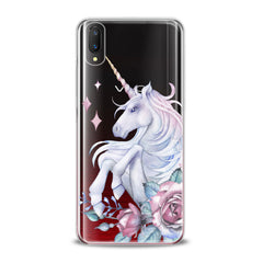 Lex Altern TPU Silicone VIVO Case Floral Unicorn