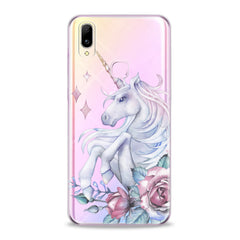 Lex Altern TPU Silicone VIVO Case Floral Unicorn