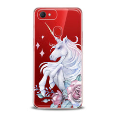 Lex Altern TPU Silicone Oppo Case Floral Unicorn