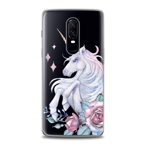 Lex Altern Floral Unicorn OnePlus Case