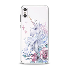 Lex Altern TPU Silicone Motorola Case Floral Unicorn