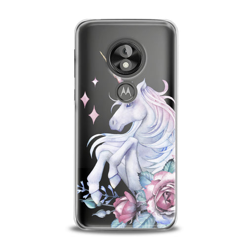 Lex Altern Floral Unicorn Motorola Case