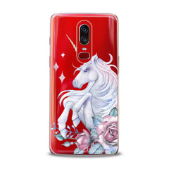 Lex Altern TPU Silicone OnePlus Case Floral Unicorn