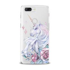 Lex Altern TPU Silicone OnePlus Case Floral Unicorn