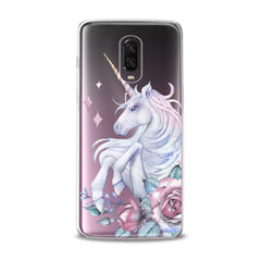 Lex Altern TPU Silicone OnePlus Case Floral Unicorn