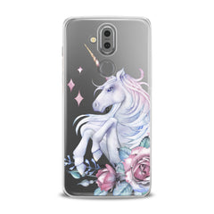 Lex Altern TPU Silicone Phone Case Floral Unicorn