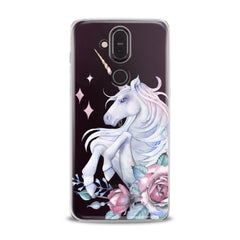 Lex Altern TPU Silicone Nokia Case Floral Unicorn