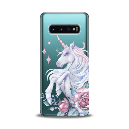 Lex Altern Floral Unicorn Samsung Galaxy Case