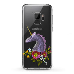 Lex Altern TPU Silicone Samsung Galaxy Case Purple Unicorn