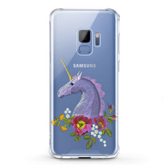 Lex Altern TPU Silicone Samsung Galaxy Case Purple Unicorn