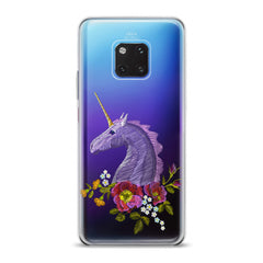 Lex Altern TPU Silicone Huawei Honor Case Purple Unicorn