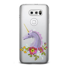 Lex Altern TPU Silicone LG Case Purple Unicorn