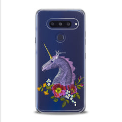 Lex Altern TPU Silicone LG Case Purple Unicorn