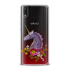 Lex Altern TPU Silicone VIVO Case Purple Unicorn