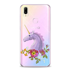 Lex Altern TPU Silicone VIVO Case Purple Unicorn