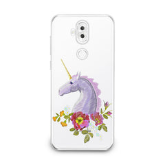 Lex Altern TPU Silicone Asus Zenfone Case Purple Unicorn