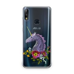 Lex Altern TPU Silicone Asus Zenfone Case Purple Unicorn