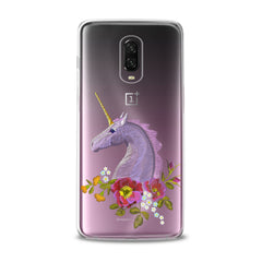 Lex Altern TPU Silicone OnePlus Case Purple Unicorn