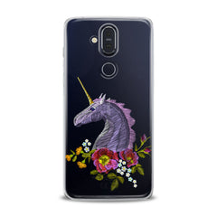 Lex Altern TPU Silicone Nokia Case Purple Unicorn