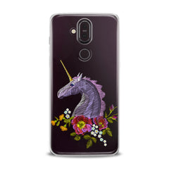 Lex Altern TPU Silicone Nokia Case Purple Unicorn