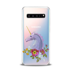 Lex Altern TPU Silicone Samsung Galaxy Case Purple Unicorn