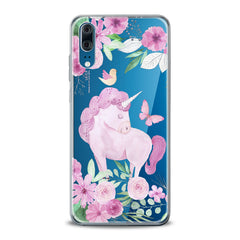 Lex Altern TPU Silicone Huawei Honor Case Pink Unicorn