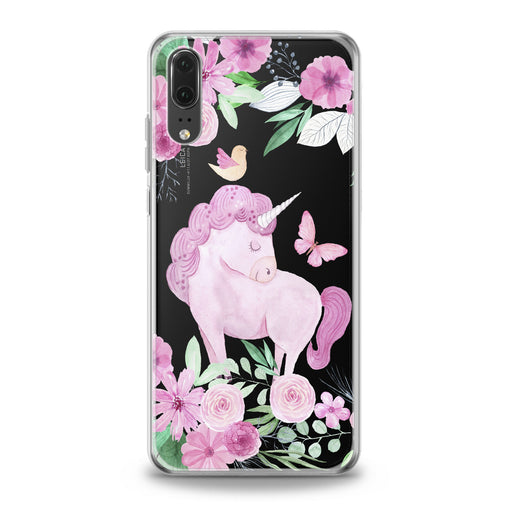 Lex Altern Pink Unicorn Huawei Honor Case