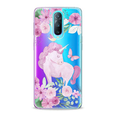 Lex Altern TPU Silicone Oppo Case Pink Unicorn