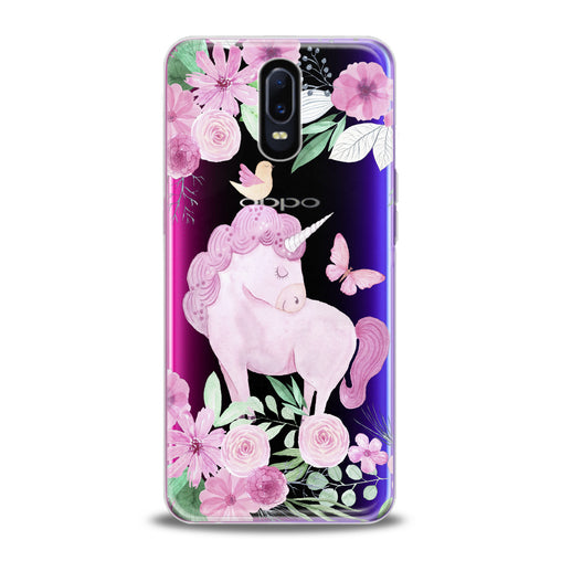 Lex Altern Pink Unicorn Oppo Case