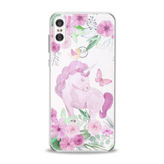 Lex Altern TPU Silicone Motorola Case Pink Unicorn