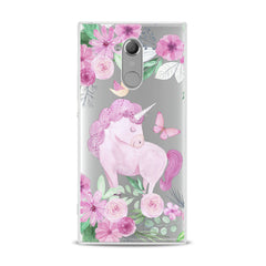 Lex Altern TPU Silicone Sony Xperia Case Pink Unicorn