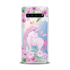 Lex Altern TPU Silicone Samsung Galaxy Case Pink Unicorn