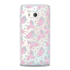 Lex Altern TPU Silicone HTC Case Kawaii Unicorn