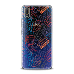 Lex Altern TPU Silicone VIVO Case Colored Stamps