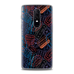 Lex Altern TPU Silicone OnePlus Case Colored Stamps