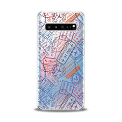 Lex Altern Colored Stamps Samsung Galaxy Case