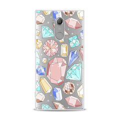 Lex Altern TPU Silicone Sony Xperia Case Diamonds