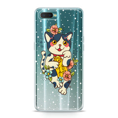 Lex Altern TPU Silicone Oppo Case Cute Cat