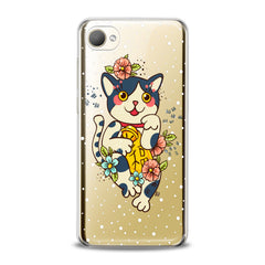 Lex Altern TPU Silicone HTC Case Cute Cat