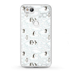 Lex Altern TPU Silicone Google Pixel Case Arctic Penguins