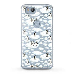 Lex Altern TPU Silicone Google Pixel Case Arctic Penguins