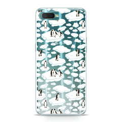 Lex Altern TPU Silicone Oppo Case Arctic Penguins