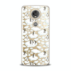 Lex Altern TPU Silicone Motorola Case Arctic Penguins