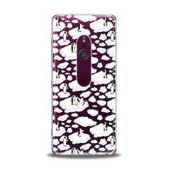 Lex Altern TPU Silicone Sony Xperia Case Arctic Penguins