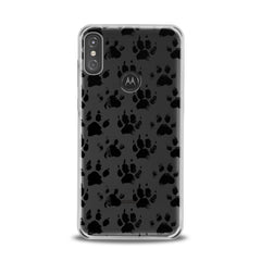 Lex Altern TPU Silicone Motorola Case Doggy Paws Pattern