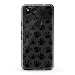 Lex Altern TPU Silicone Google Pixel Case Doggy Paws Pattern