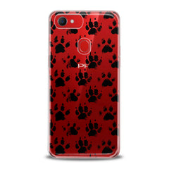 Lex Altern TPU Silicone Oppo Case Doggy Paws Pattern